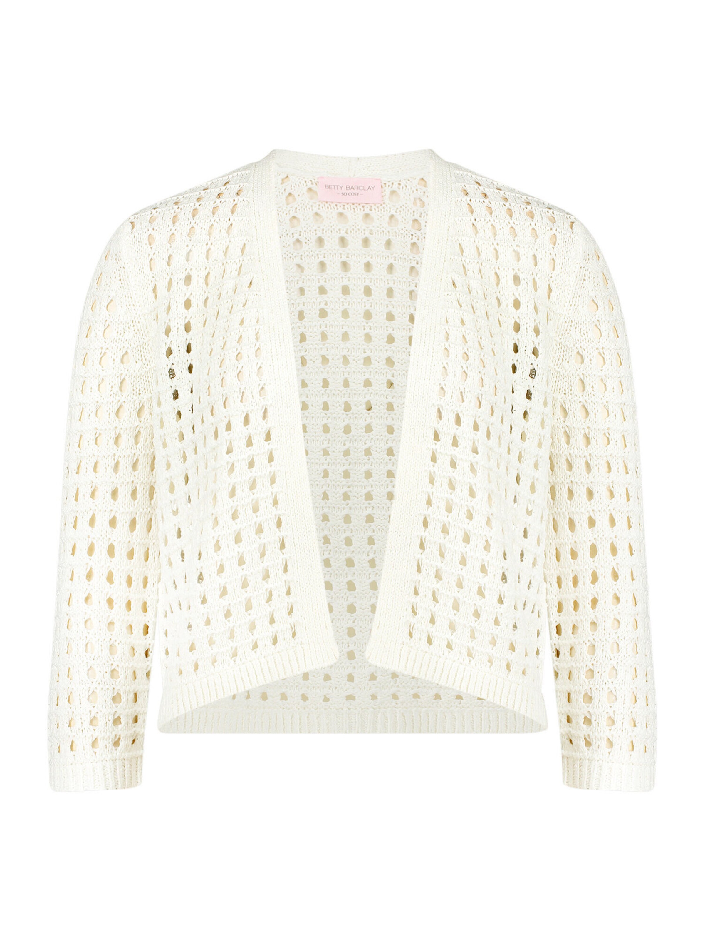 Cardigan Betty Barclay en blanc : devant