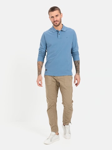 CAMEL ACTIVE Poloshirt in Blau