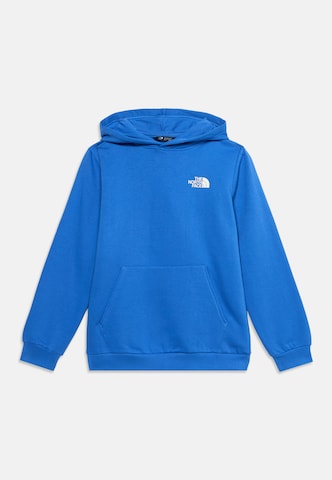 THE NORTH FACE Спортен суитшърт 'TEEN EVOLUTION' в синьо: отпред