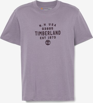 TIMBERLAND T-shirt i lila: framsida