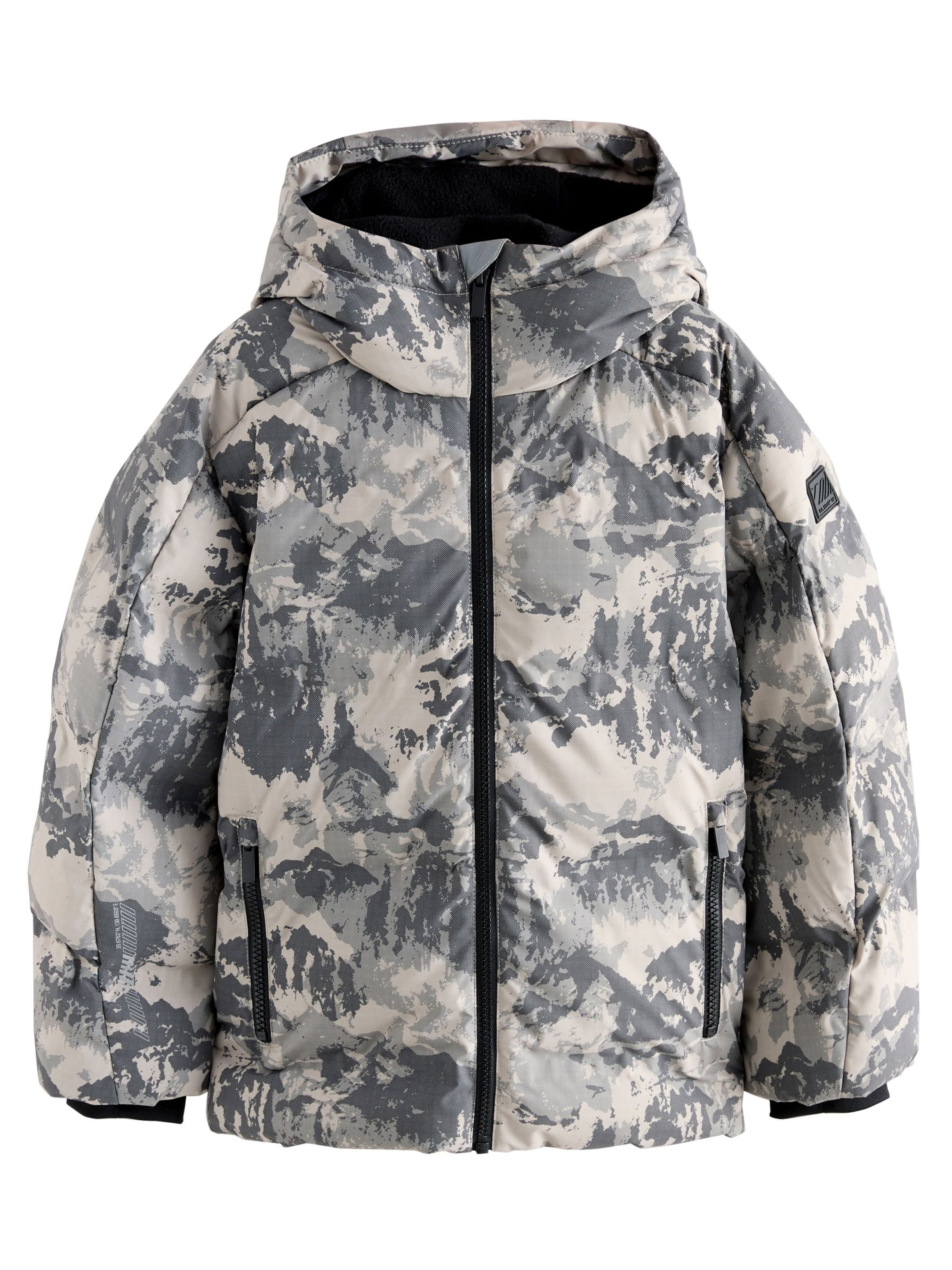 Next Zimní bunda – zelená: přední strana