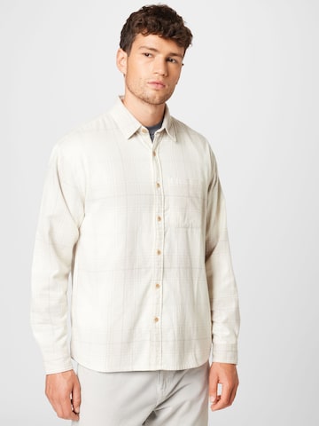 Abercrombie & Fitch - Comfort Fit Camisa em bege: frente