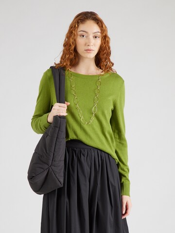 Banana Republic Sweater 'FOREVER' in Green: front