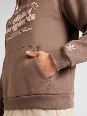 Sweat-shirt 'GRF' ADIDAS ORIGINALS en marron