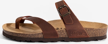 ruda Bayton Šlepetės per pirštą 'DIANE': priekis