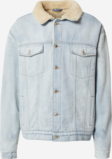 DAN FOX APPAREL Between-Season Jacket 'Tim' in Beige / Light blue, Item view