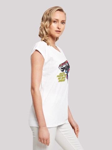 T-shirt 'DC Comics Superman New Ride Superheld' F4NT4STIC en blanc