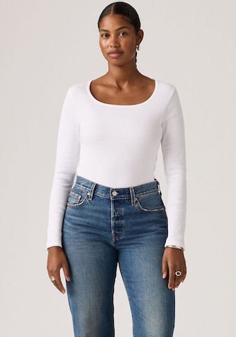 T-shirt 'ESSENTIAL' LEVI'S ® en blanc : devant