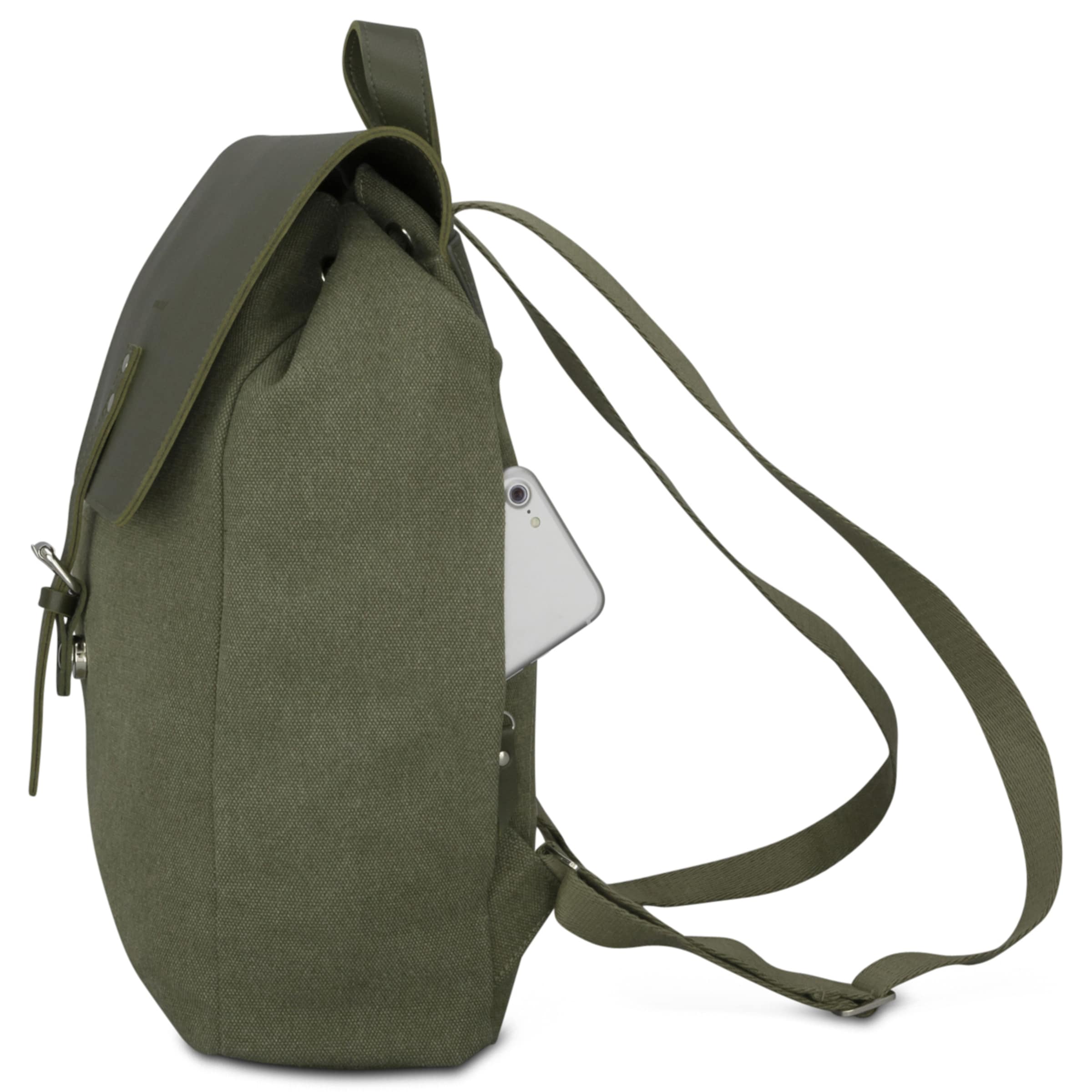 Sac à dos 'Anouk' Expatrié en vert