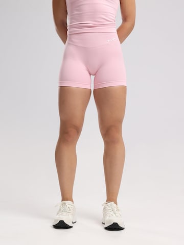 neverover - regular Pantalón deportivo 'Hue Shorts' en rosa: frente