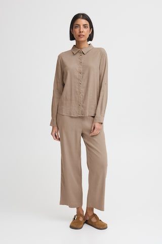 Chemisier 'PZLUCA' Pulz en marron