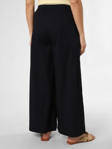 Marie Lund Wide Leg Hose in Blau