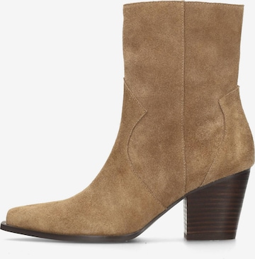 Bottines 'BEAU' Haboob en beige : devant