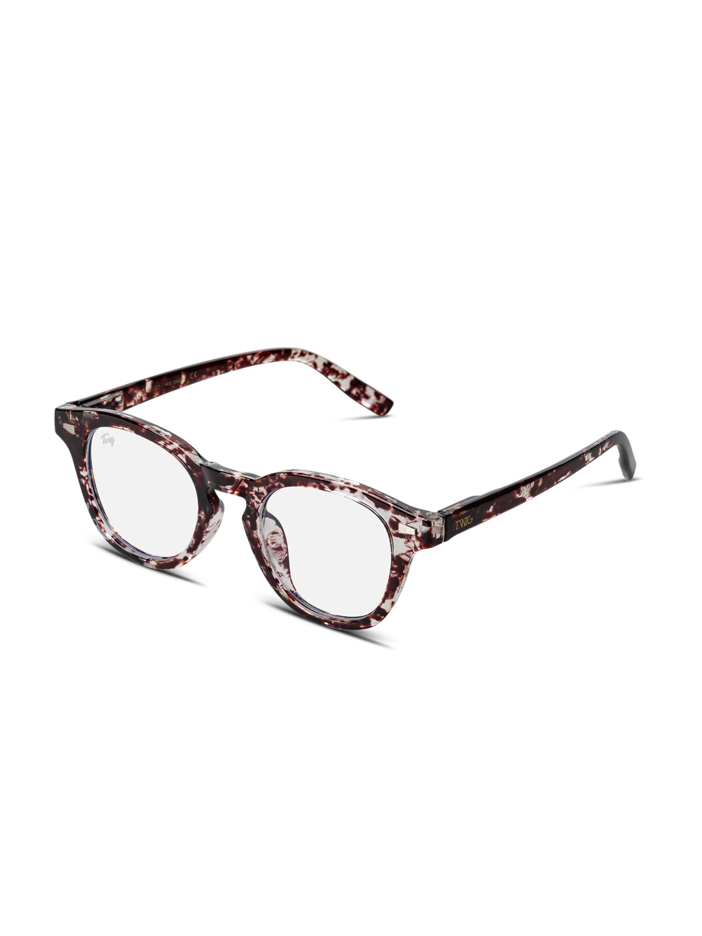 TWIG Concept Milano Okulary 'Bauman BlueLight' w kolorze szary