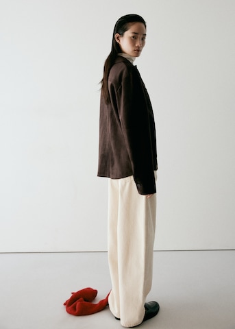 Giacca di mezza stagione 'TOR' di MANGO in marrone