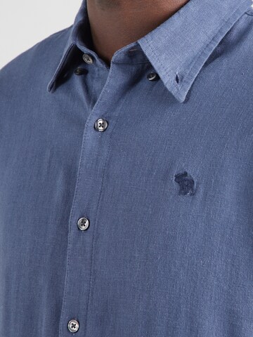 Abercrombie & Fitch Comfort fit Overhemd in Blauw