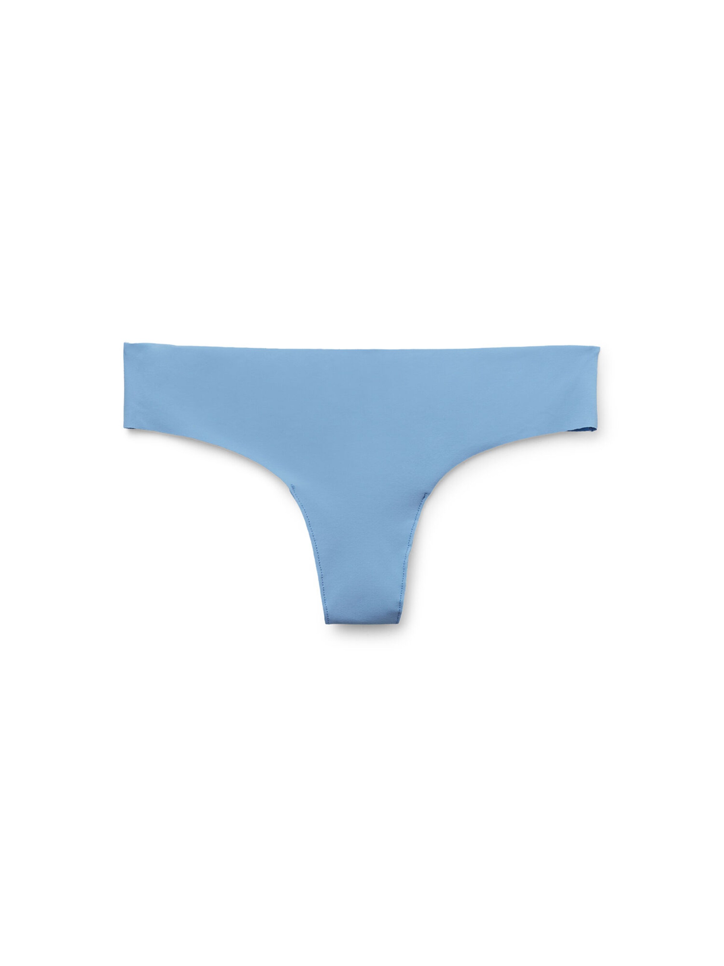Tezenis Thong in Blue: front