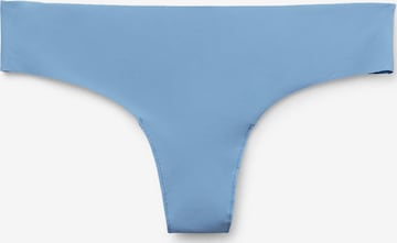 Tezenis Thong in Blue: front