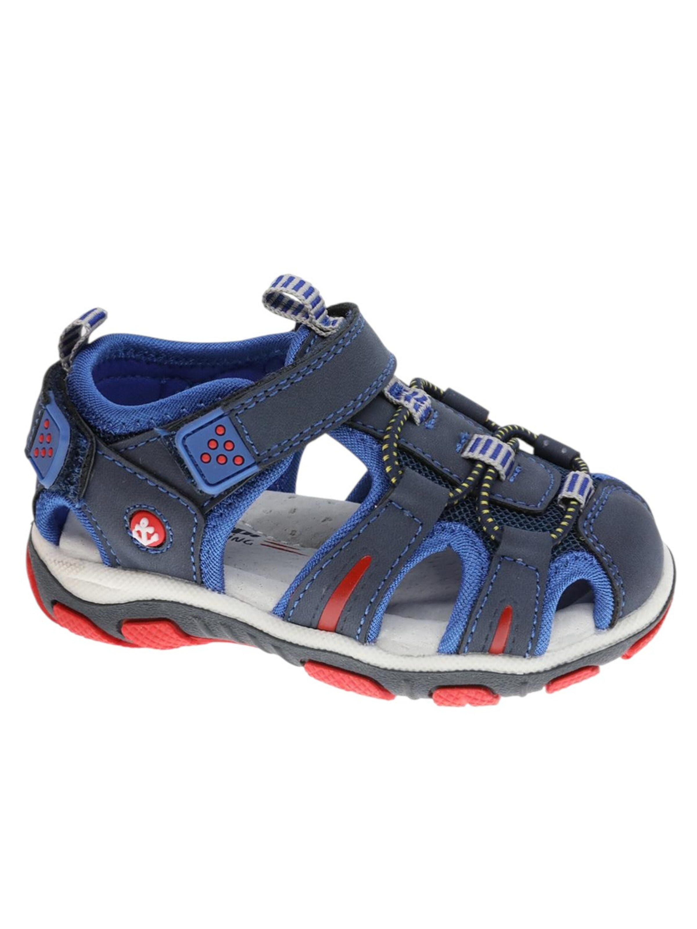 Calzatura aperta di Beppi in blu: frontale