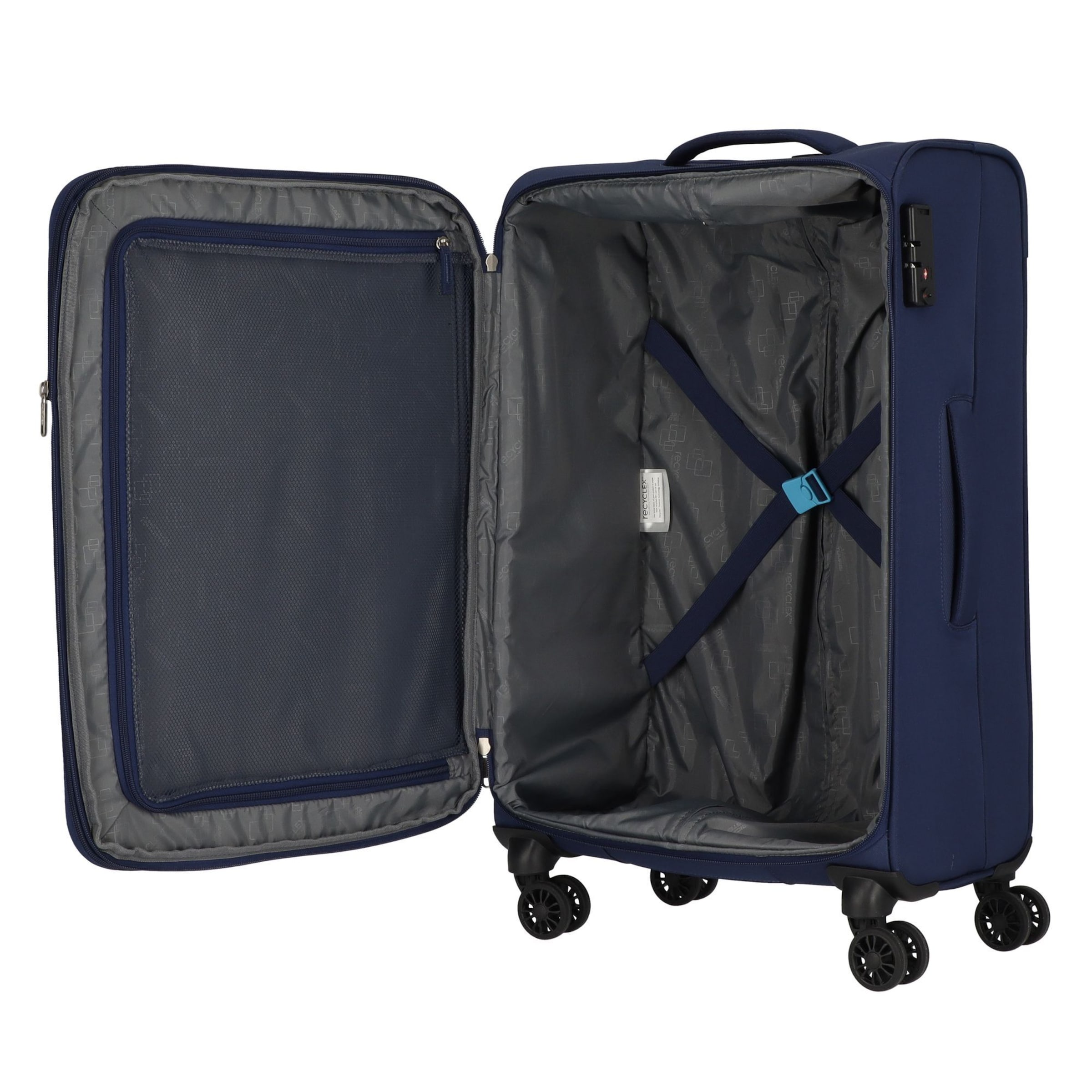 Set di valigie 'Street Roll' di American Tourister in blu