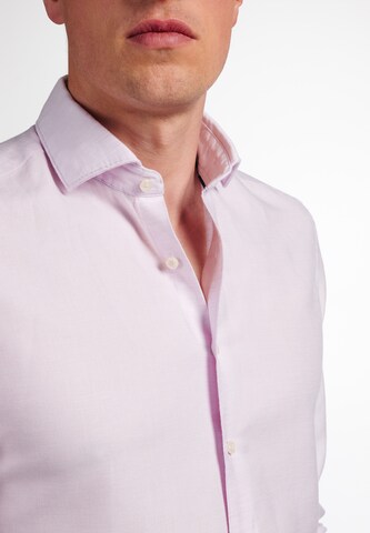 ETERNA Slim fit Button Up Shirt in Pink