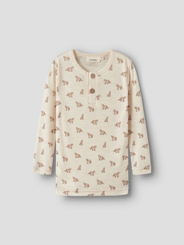NAME IT Shirt in Beige: voorkant