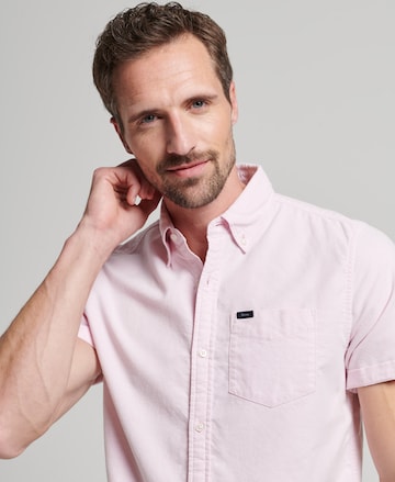 Coupe regular Chemise Superdry en rose