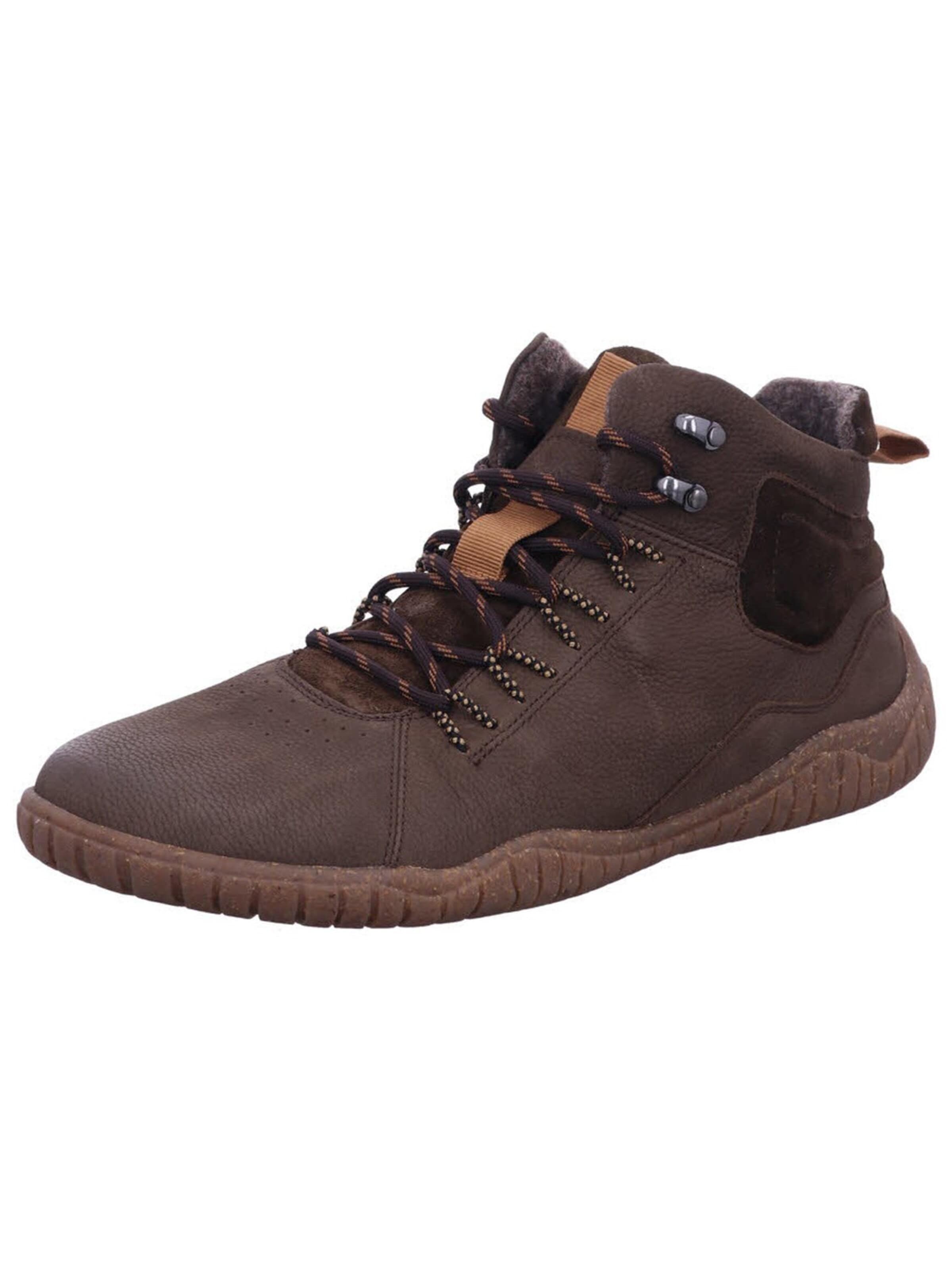 JOSEF SEIBEL Hög sneaker 'Schnürschuh Herren 20703MA796/310 Echtleder in braun' i brun: framsida