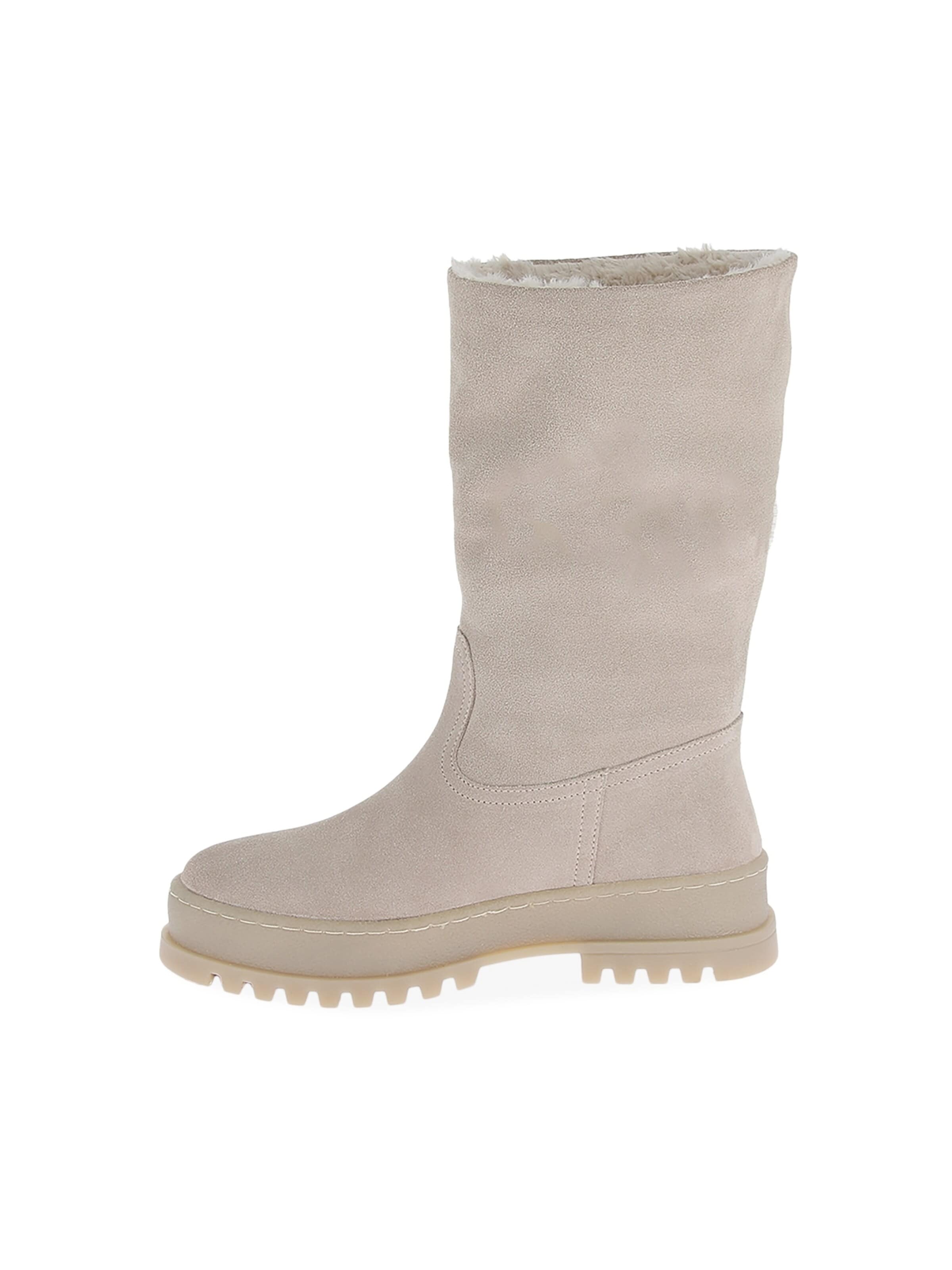 Bottines 'Lederstiefeletten von M.belarbi Velvet' Les Tropéziennes en beige