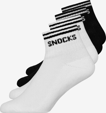 SNOCKS Socks in Black: front