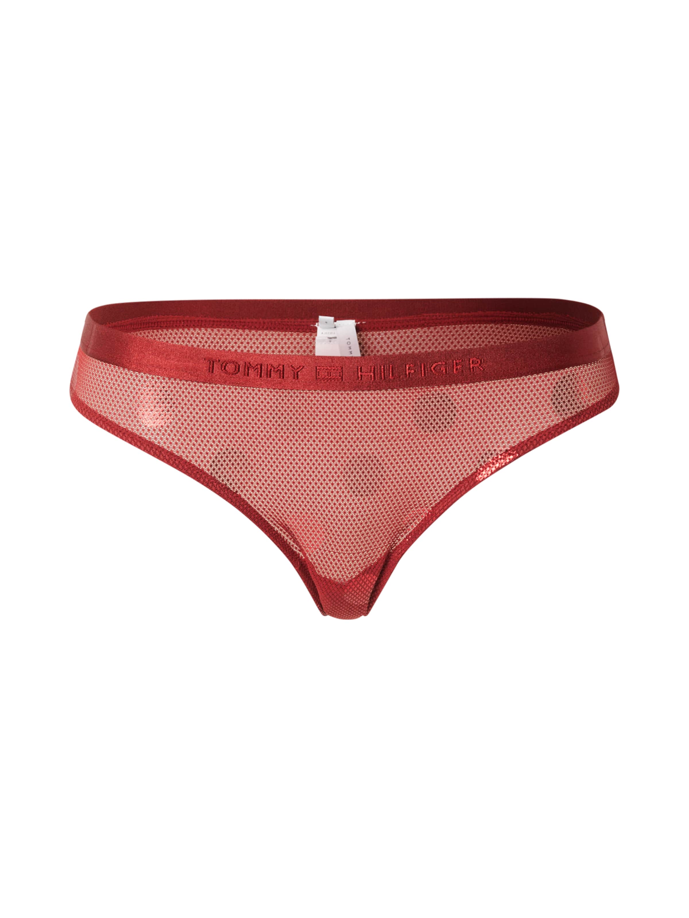 Tommy Hilfiger Underwear Stringi w kolorze czerwony: przód
