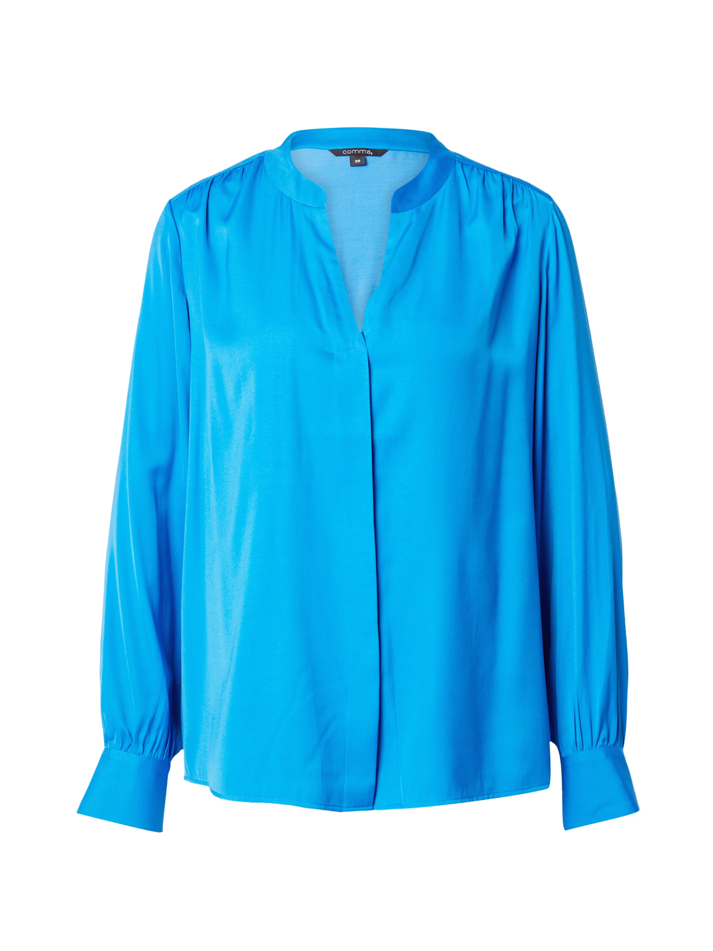 COMMA Blouse in Blauw: voorkant