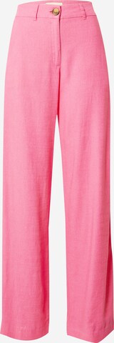 Freequent Wide leg Pants 'LUIGI' in Pink: front