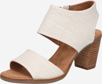 TOMS Sandaler 'MAJORCA' i beige / hvit, Produktvisning