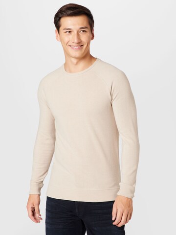 DENHAM Trui in Beige: voorkant