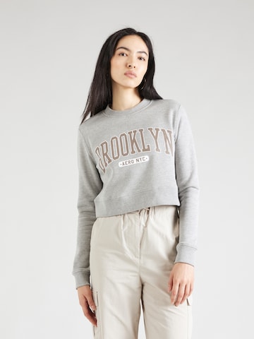AÉROPOSTALE Sweatshirt 'BROOKLYN' i grå: forside
