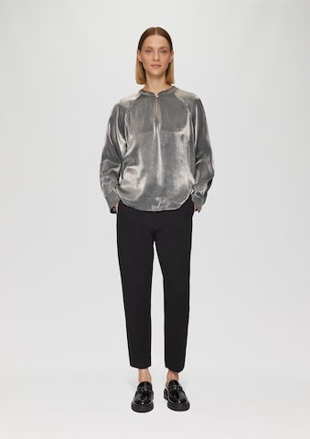 s.Oliver BLACK LABEL Bluse in Silber