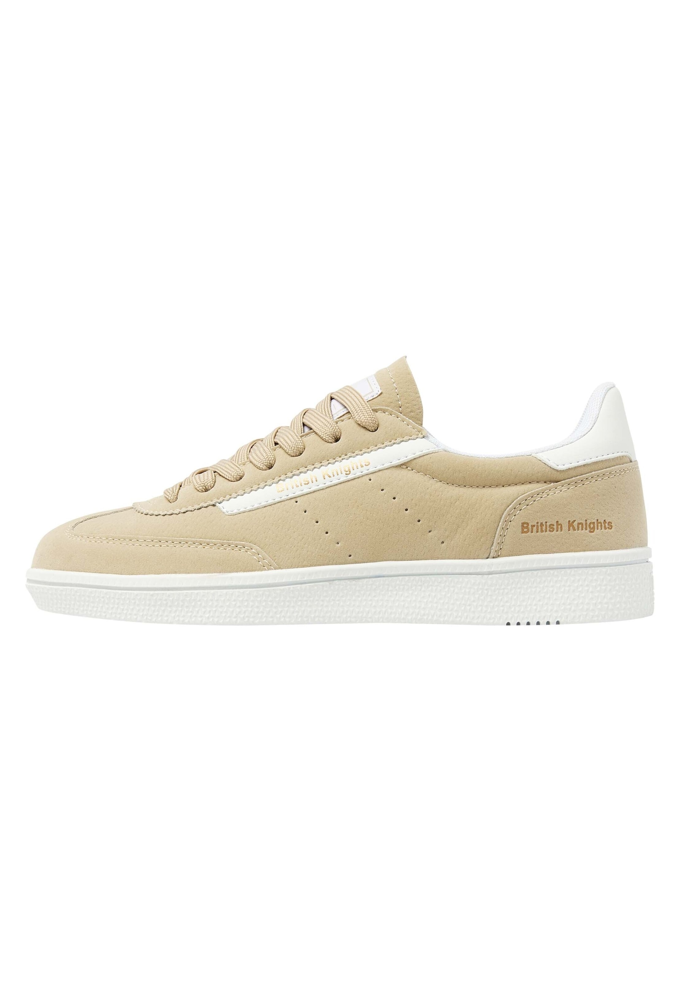Sneaker bassa 'Revival' di BRITISH KNIGHTS in beige: frontale