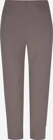 Pantalon de pyjama Mey en marron : devant