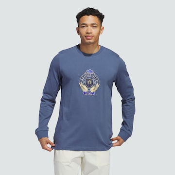 T-Shirt fonctionnel 'Go To Crest' ADIDAS PERFORMANCE en bleu : devant