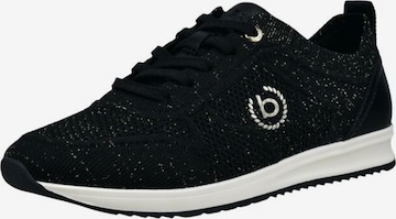 bugatti Matalavartiset tennarit värissä musta: etupuoli