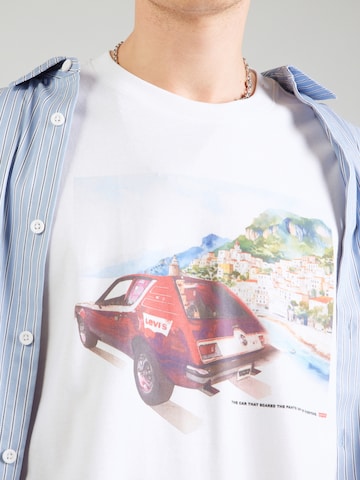LEVI'S ® Särk 'Graphic Boxy Tee', värv valge