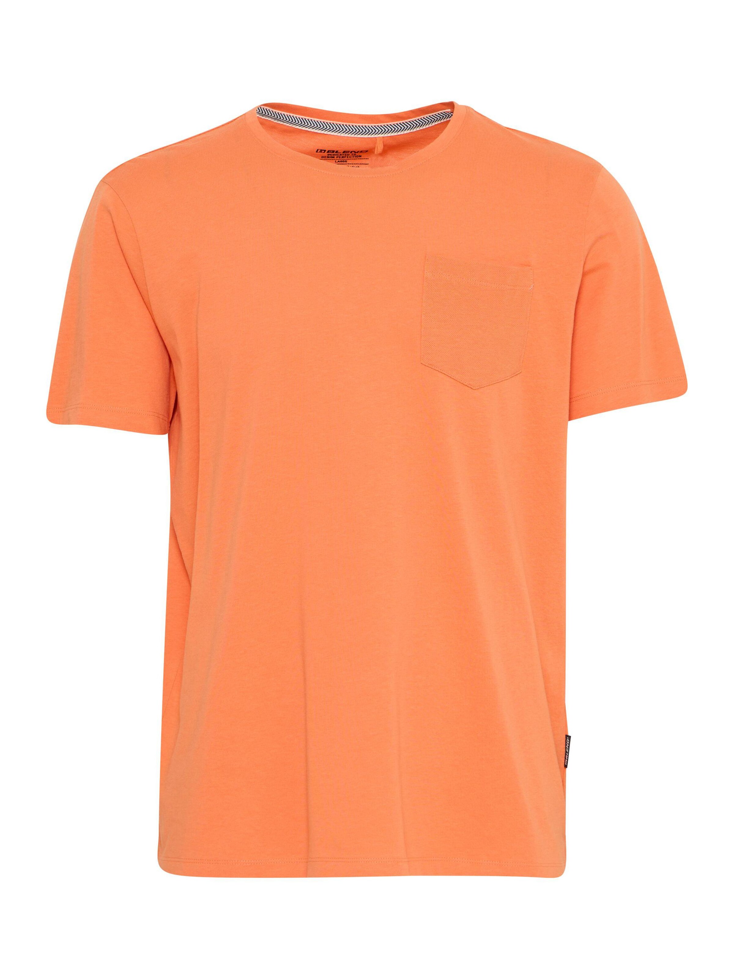 BLEND Shirt 'Jago' in Orange: front