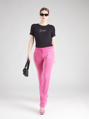 Juicy Couture Flared Trousers 'LAYLA' in Pink
