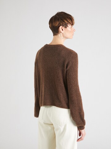 Soft Rebels Knit Cardigan 'Allison' in Brown