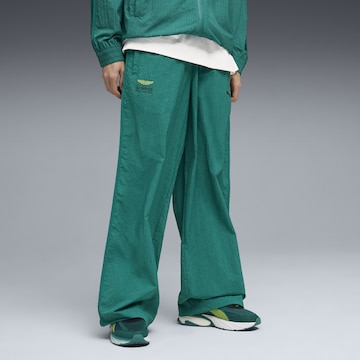 Loosefit Pantalon 'Aramco F1® Team' PUMA en vert : devant