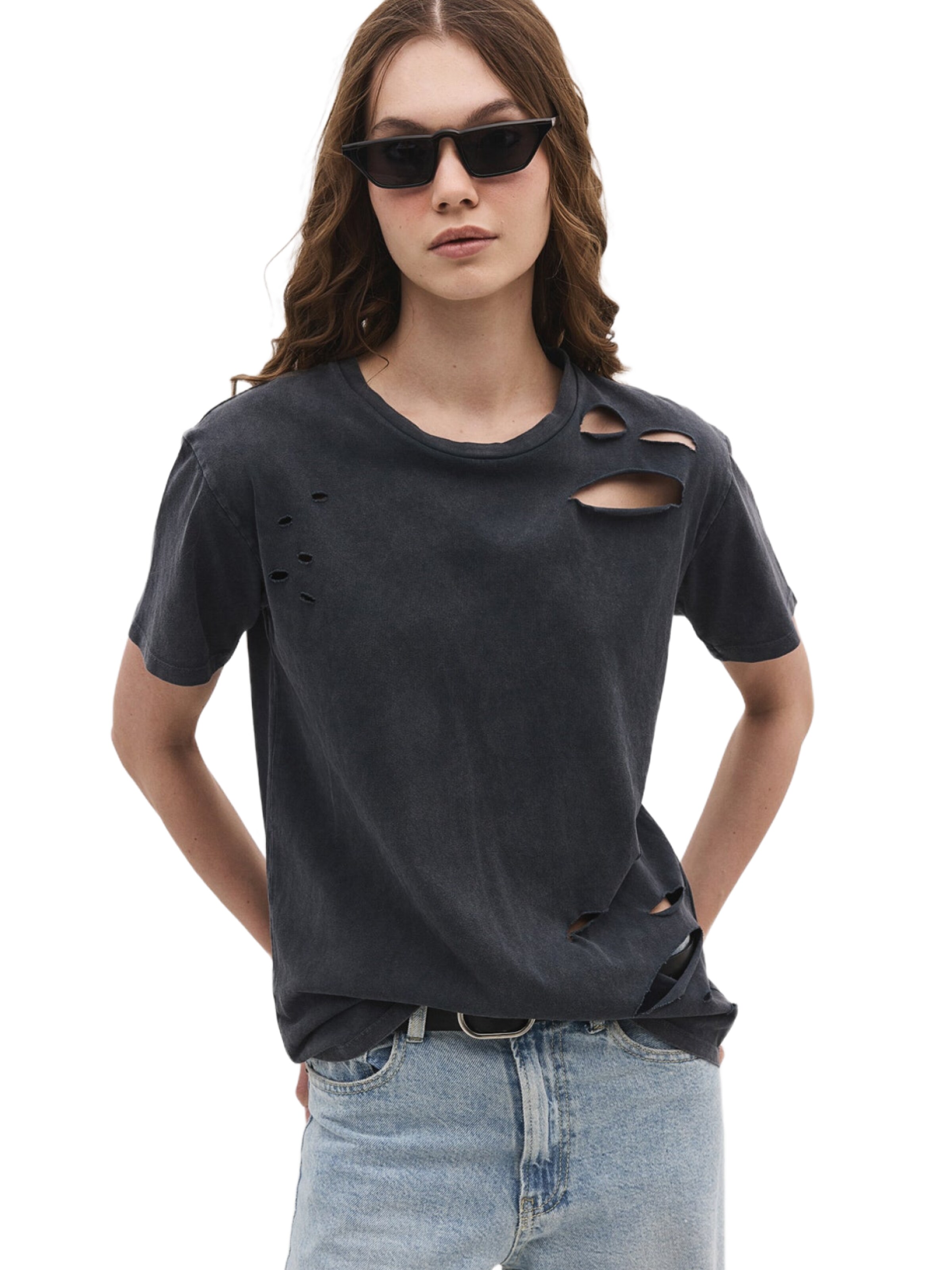 No Matter What Shirt in Grey