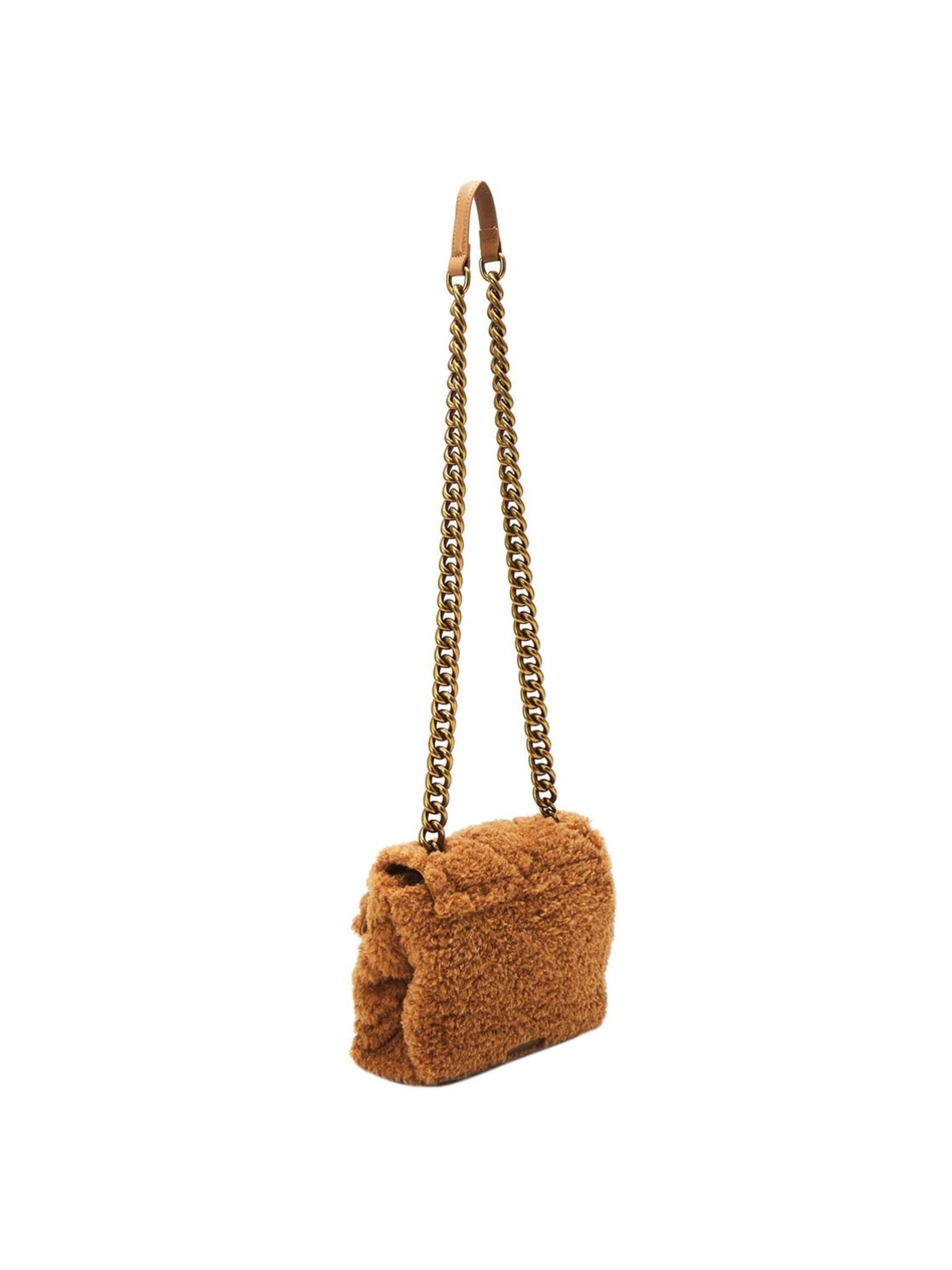 Kurt Geiger Crossbody bag 'Kensington Soft Sq' in Brown