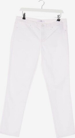 7 for all mankind Jeans in 30 in White: front