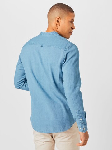 Coupe slim Chemise SELECTED HOMME en bleu